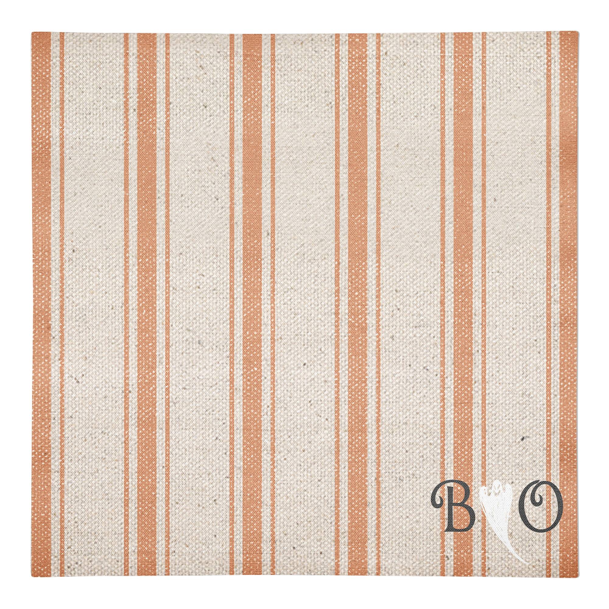 Boo Ghost 10" x 10" Cotton Twill Napkin